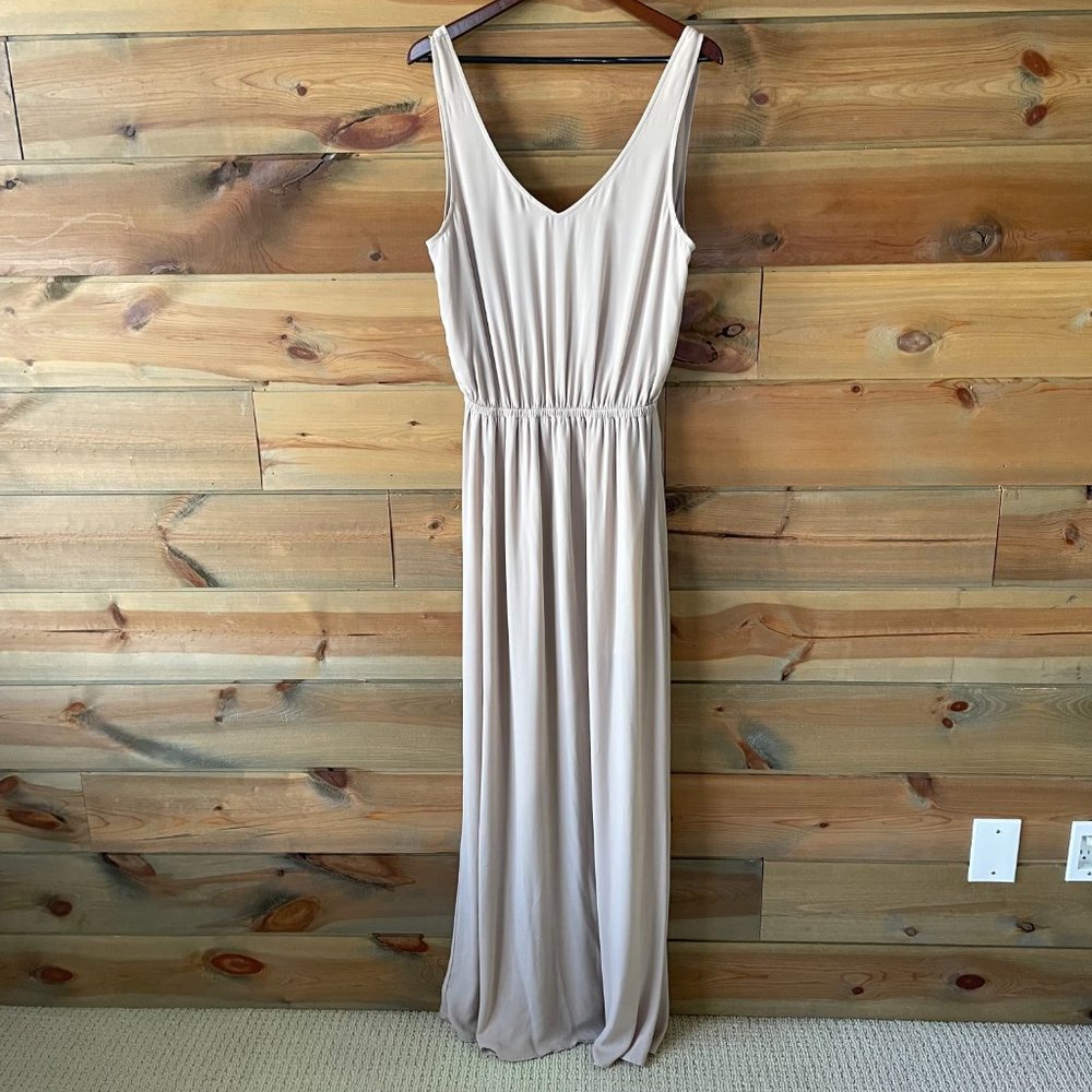 MUMU Champagne Bridesmaid Dress
